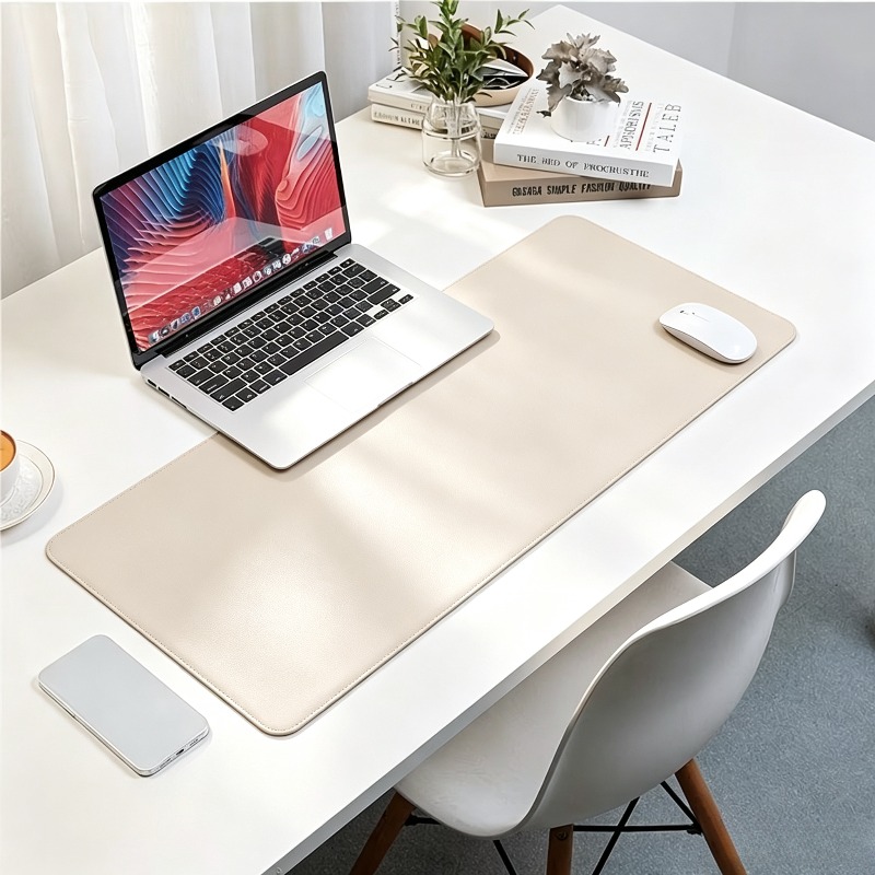 1pc Large Faux Leather Mouse P - đánh giá và giá Leather Desk Pad