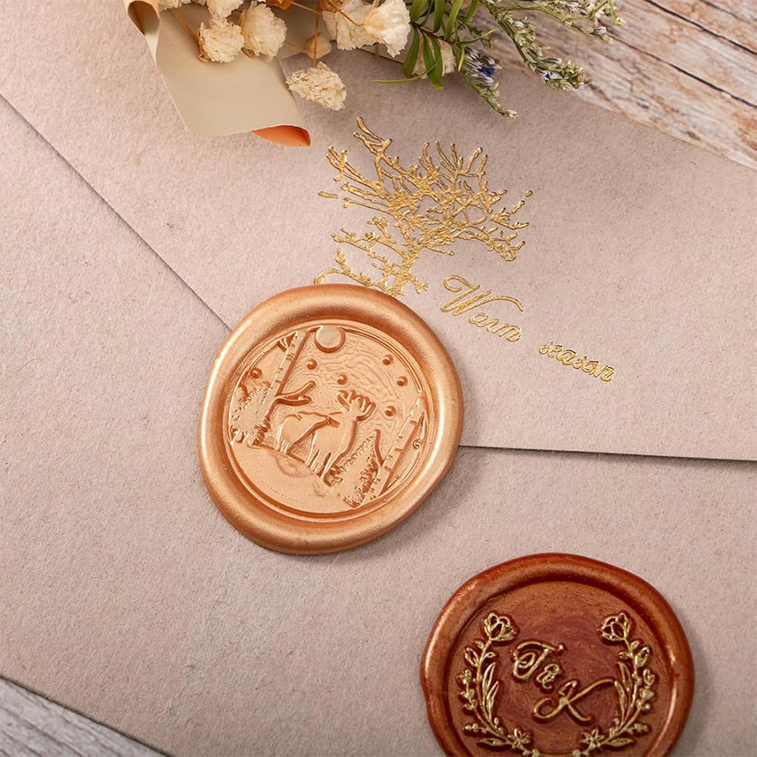 Custom Wax Seal Stamps Kit Per - đánh giá và giá Wax Seal Stamp Set