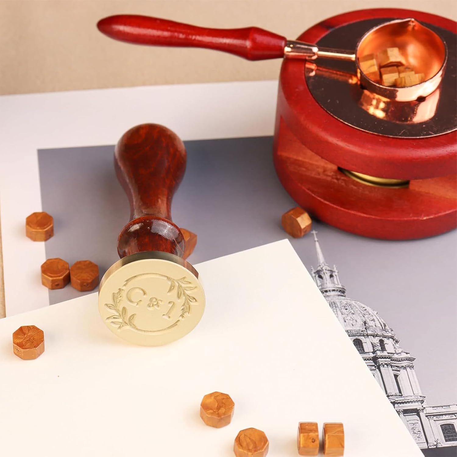 Custom Wax Seal Stamps Kit Per - đánh giá và giá Wax Seal Stamp Set
